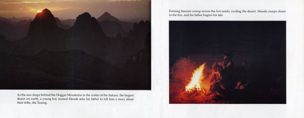 Interior spread #3 for Vanishing Cultures: Sahara by Jan Reynolds and Jan Reynolds