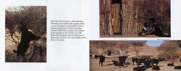 Interior spread #1 for Vanishing Cultures: Sahara by Jan Reynolds and Jan Reynolds