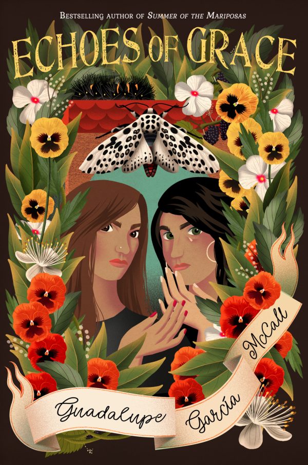 Front cover for Echoes of Grace by Guadalupe García McCall