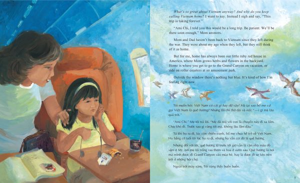 Interior spread #1 for Going Home, Coming Home by Truong Tran and Ann Phong