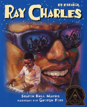 Front cover for Ray Charles en Español by Sharon Bell Mathis and George Ford