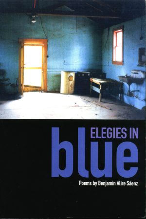 Front cover for Elegies in Blue by Benjamin Alire Sáenz