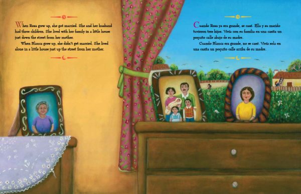 Interior spread #3 for Don't Say a Word, Mamá / No digas nada, Mamá by Joe Hayes and Esau Andrade Valencia