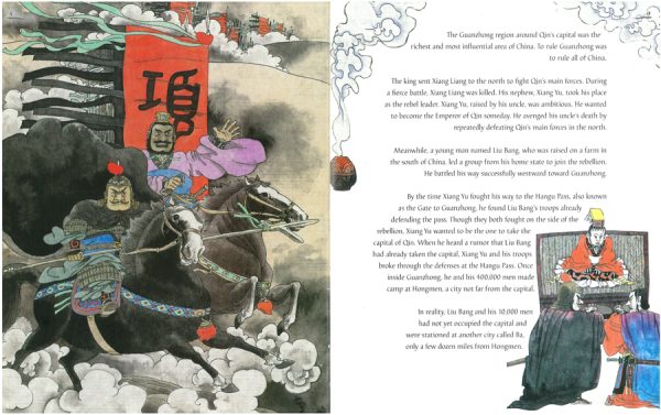 Interior spread #2 for Chinese History Stories Volume 2 by Renee Ting