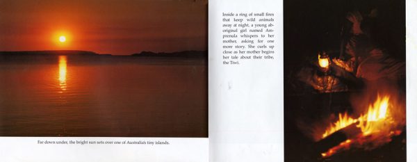 Interior spread #3 for Vanishing Cultures: Down Under by Jan Reynolds and Jan Reynolds