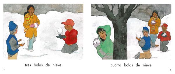 Interior spread #1 for Gran pelea de bolas de nieve by Danilo Figueredo and Hector Lee