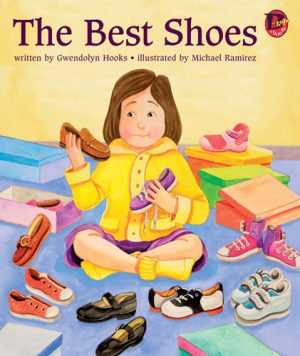 Front cover for The Best Shoes by Gwendolyn Hooks and Michael Ramirez