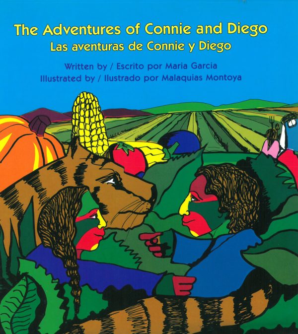 Front cover for The Adventures of Connie and Diego / Las aventuras de Connie y Diego by Maria Garcia and Malaquias Montoya