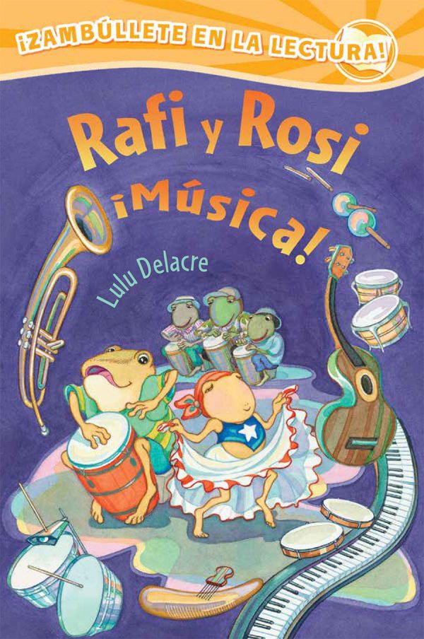 Front cover for Rafi y Rosi ¡Música! by Lulu Delacre and Lulu Delacre