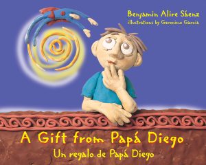 Front cover for A Gift from Papá Diego / Un regalo de Papá Diego by Benjamin Alire Sáenz and Gerónimo Garcia