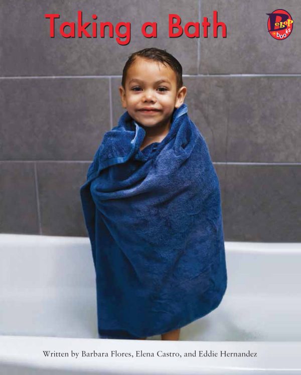 Front cover for Taking a Bath by Elena Castro; Barbara Flores; Eddie Hernandez