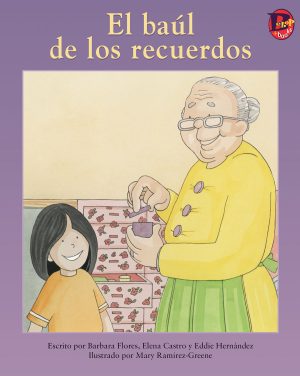 Front cover for El baúl de los recuerdos by Barbara Flores; Elena Castro; Eddie Hernández