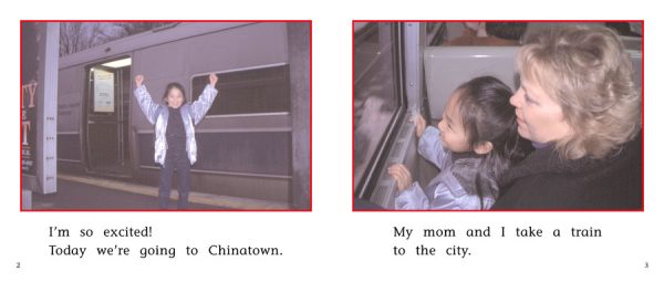 Interior spread #2 for Chinatown Adventure by Laura Williams and Laura E. Williams