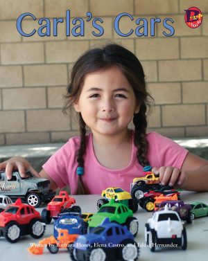 Front cover for Carla's Cars by Barbara M. Flores; Elena Castro; Eddie Hernández