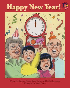 Front cover for Happy New Year! by Barbara Flores; Elena Castro; Eddie Hernández