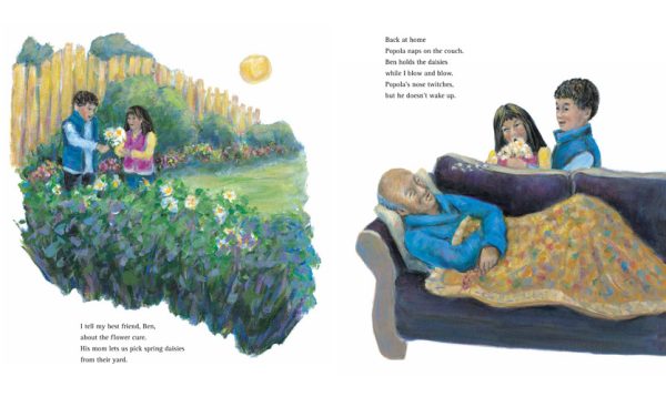 Interior spread #2 for Tashi and the Tibetan Flower Cure by Naomi C. Rose and Naomi C. Rose