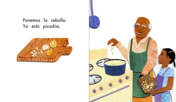 Interior spread #2 for ¡Rico, rico estofado! by Adjoa Burrowes and Adjoa J. Burrowes