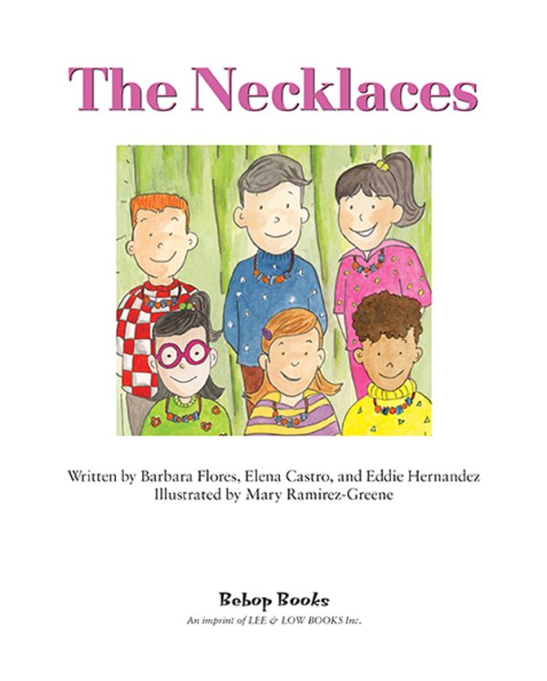 Interior spread #1 for The Necklaces by Elena Castro; Barbara Flores; Eddie Hernandez and Mary Ramírez-Greene