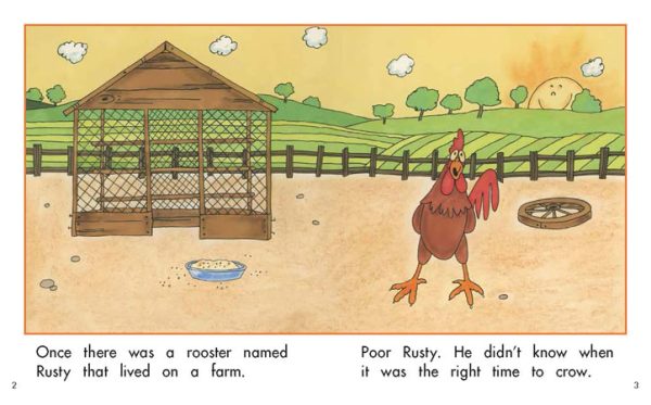 Interior spread #2 for Rusty the Rooster by Barbara Flores; Elena Castro; Eddie Hernández