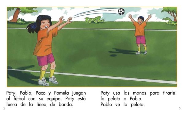 Interior spread #2 for ¡Gol! by Barbara M. Flores; Barbara M. Flores; Eddie Hernández