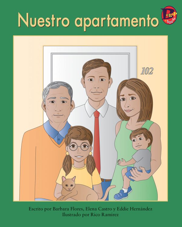 Front cover for Nuestro apartamento by Barbara M. Flores; Elena Castro; Eddie Hernández