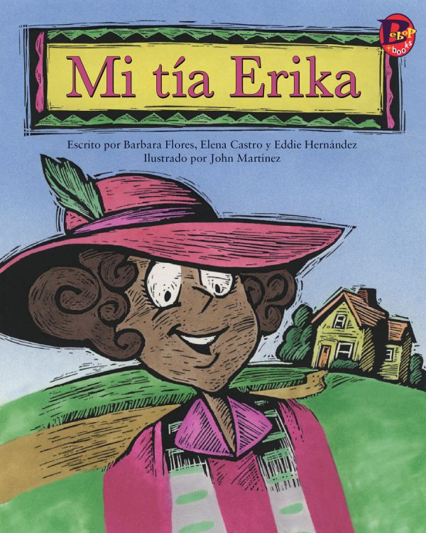 Front cover for Mi tía Erika by Barbara Flores; Elena Castro; Eddie Hernández