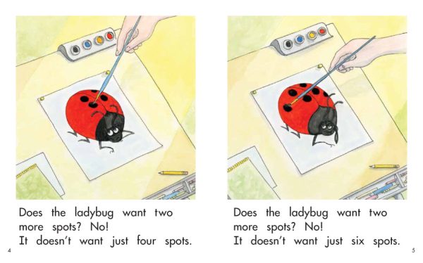 Interior spread #3 for The Ladybug Is Sad by Elena Castro; Barbara Flores; Eddie Hernandez