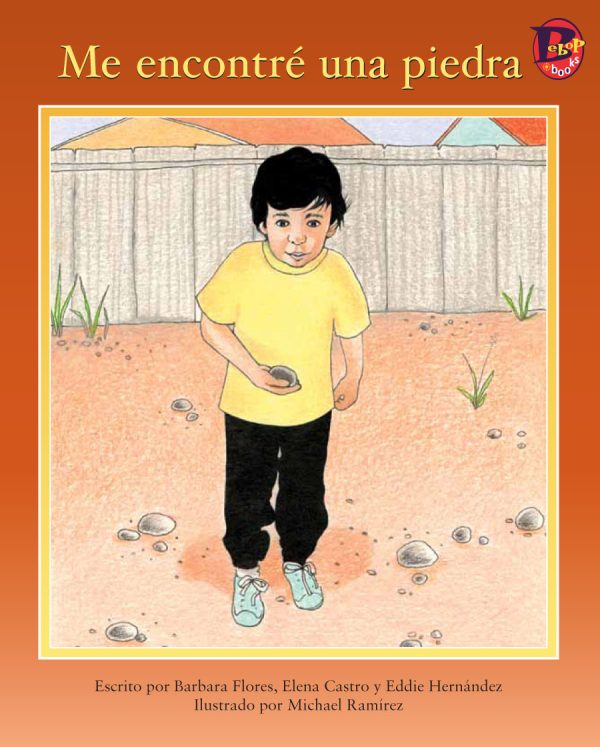 Front cover for Me encontré una piedra by Elena Castro; Barbara Flores; Eddie Hernandez and Michael Ramirez; Mary Ramírez-Greene