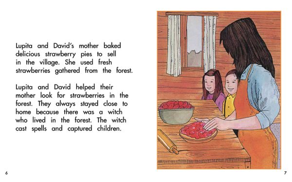 Interior spread #3 for Lupita and David by Barbara Flores; Elena Castro; Eddie Hernández and Michael Ramirez; Mary Ramírez-Greene