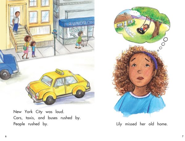 Interior spread #2 for Lily's New Home (Confetti Kids #1) by Paula Yoo and Shirley Ng-Benitez