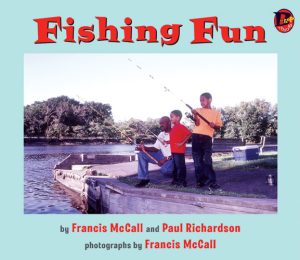 Front cover for Fishing Fun by Francis McCall; Paul Richardson and Francis McCall