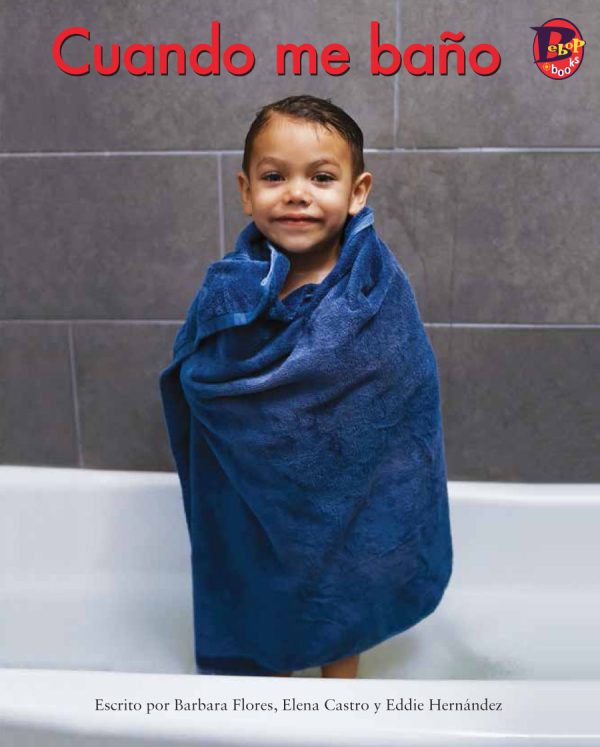 Front cover for Cuando me baño by Elena Castro; Barbara Flores; Eddie Hernandez