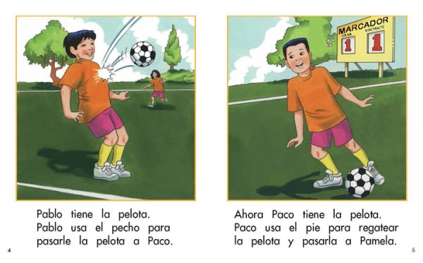 Interior spread #3 for ¡Gol! by Barbara M. Flores; Barbara M. Flores; Eddie Hernández