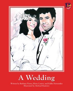 Front cover for A Wedding by Elena Castro; Barbara Flores; Eddie Hernandez and Michael Ramirez