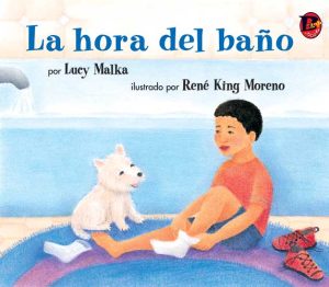 Front cover for La hora del baño by Lucy Malka and René King Moreno