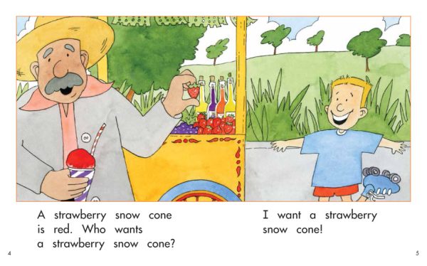 Interior spread #3 for Snow Cones by Elena Castro; Barbara Flores; Eddie Hernandez and Michael Ramirez