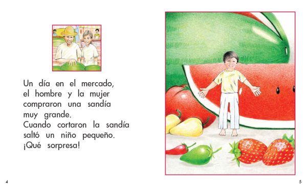 Interior spread #3 for El pequeño Toñito by Elena Castro; Barbara Flores; Eddie Hernandez and Michael Ramirez