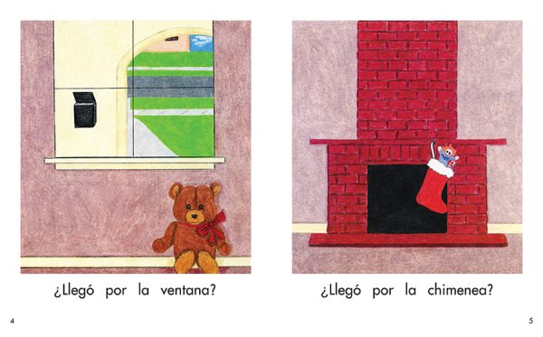 Interior spread #3 for Santa Clos by Barbara Flores; Elena Castro; Eddie Hernandez and Mary Ramírez-Greene