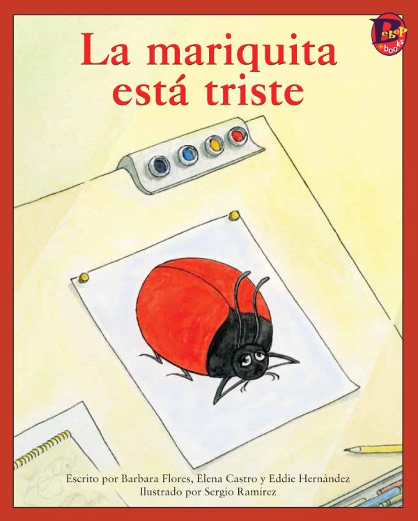 Front cover for La mariquita está triste by Elena Castro; Barbara Flores; Eddie Hernandez