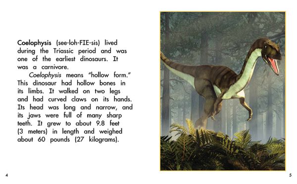 Interior spread #2 for Dinosaurs by Barbara Flores; Elena Castro; Eddie Hernández