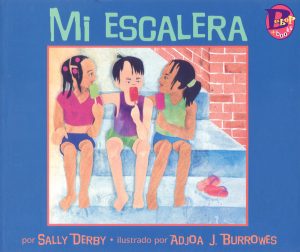 Front covernull for Mi escalera - Bebop by Sally Derby Miller and Adjoa J. Burrowes