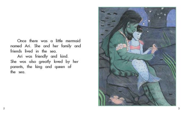 Interior spread #2 for Ari the Mermaid by Barbara M. Flores; Barbara M. Flores; Eddie Hernández