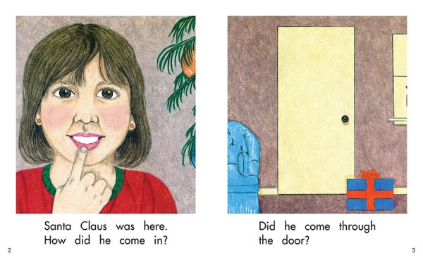 Interior spread #2 for Santa Claus by Elena Castro; Barbara Flores; Eddie Hernandez and Mary Ramírez-Greene