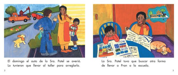 Interior spread #2 for Las aventuras de Pran by Tina Athaide and Lisa Cinelli