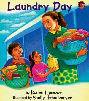 Front cover for Laundry Day by Karen Hjemboe and Shelly Hehenberger