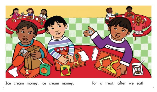 Interior spread #2 for Ice Cream Money by Anastasia Suen and Farah Aria