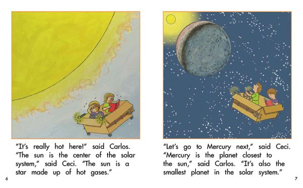 Interior spread #3 for The Journey of Carlos and Ceci by Barbara M. Flores; Elena Castro; Eddie Hernández and Sergio Ramirez