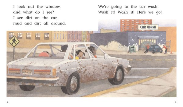 Interior spread #2 for Car Wash by Patricia Keeler and Patricia Keeler