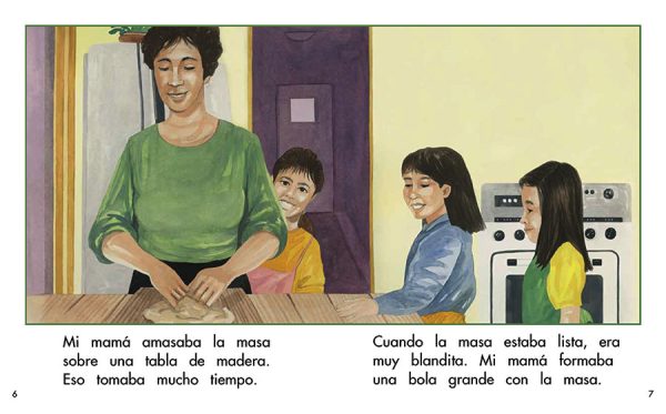 Interior spread #3 for Dulces recuerdos by Barbara M. Flores; Elena Castro; Eddie Hernández and Michael Ramirez