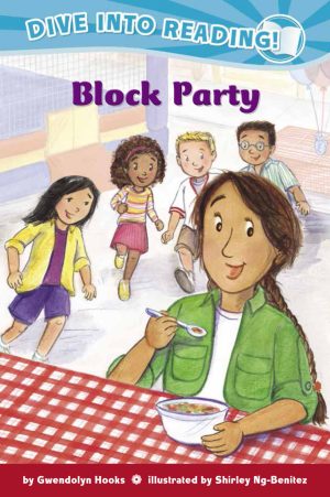 Front cover for Block Party (Confetti Kids #3) by Gwendolyn Hooks and Shirley Ng-Benitez